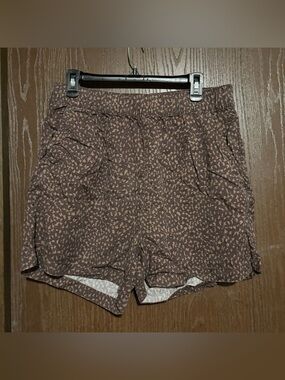 Sanctuary Brown Printed High-Waist Women's Shorts